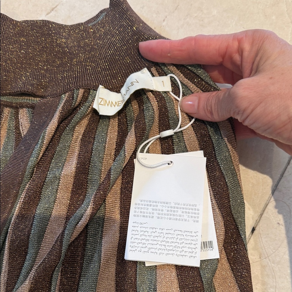 Zimmermann Multicolor Striped Top - Picture 2 of 10